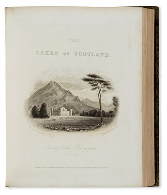 LEIGHTON, JOHN. The Lakes of Scotland: A Series of Views, from Paintings Taken Expressly for the Work. By John Fleming.